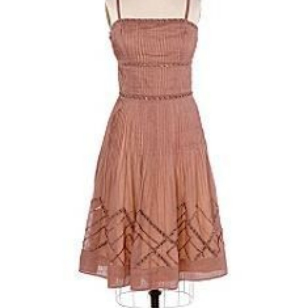 Anthropologie Isca Organdy Dress by Elevenses